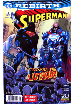 Superman Comic (Rebirth 2017) Nr. 8: Todesurteil für Luthor! von Panini